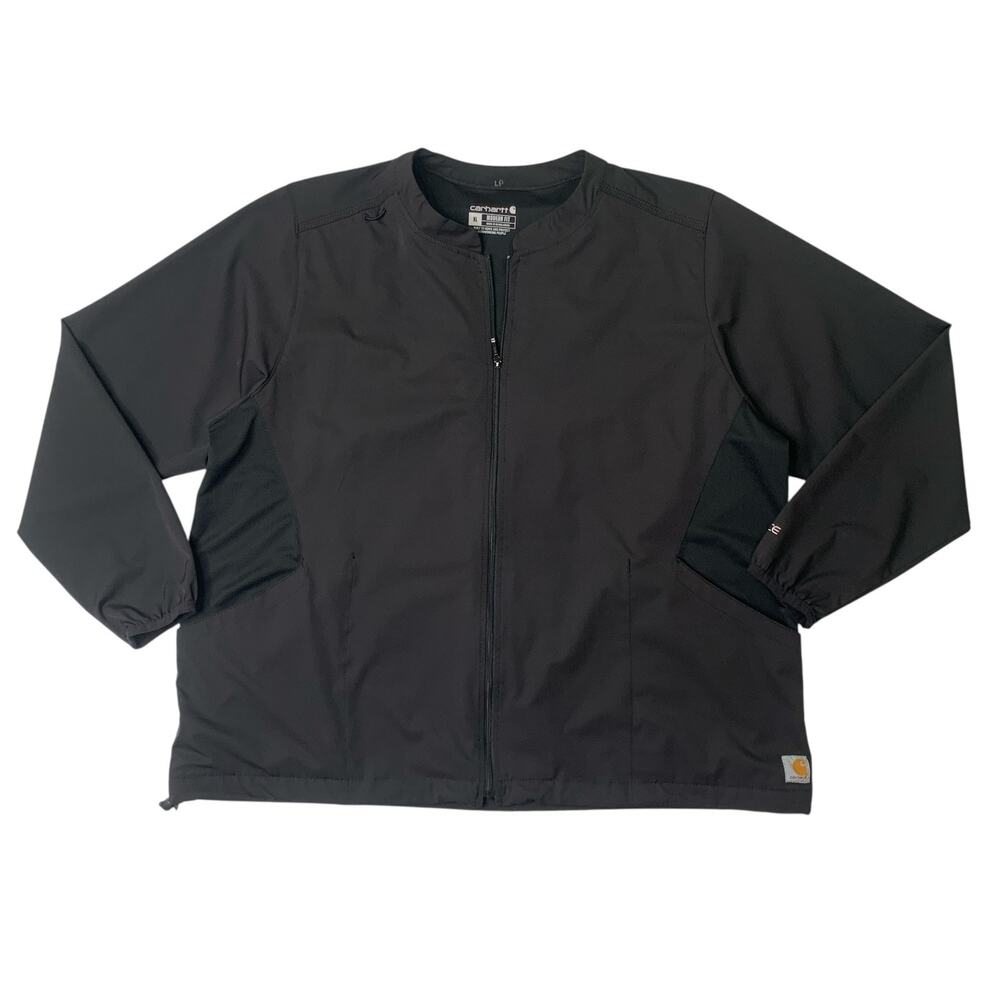 Carhartt Jacket Womens XL Extra Large Modern Fit Black Closeout Force Stretch